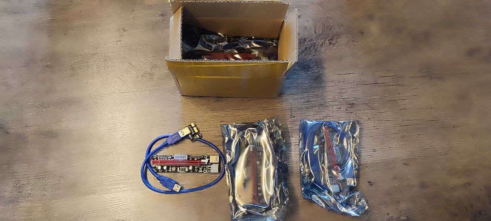 Продавам НОВИ Рейзъри Екстендери Mining Riser PCI