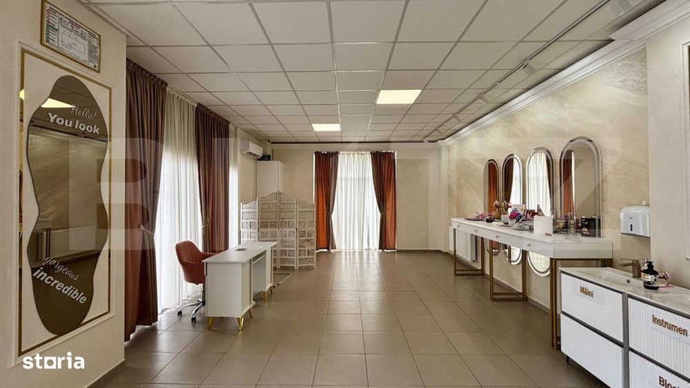 Spatiu comercial open space, parter, 63 mp, zona 1 Mai