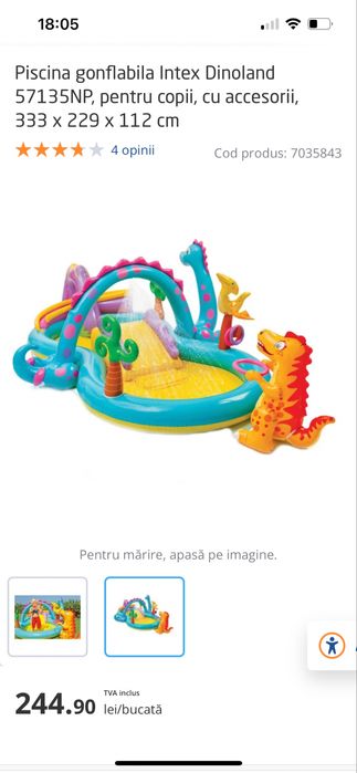 Piscina gonflabila copii