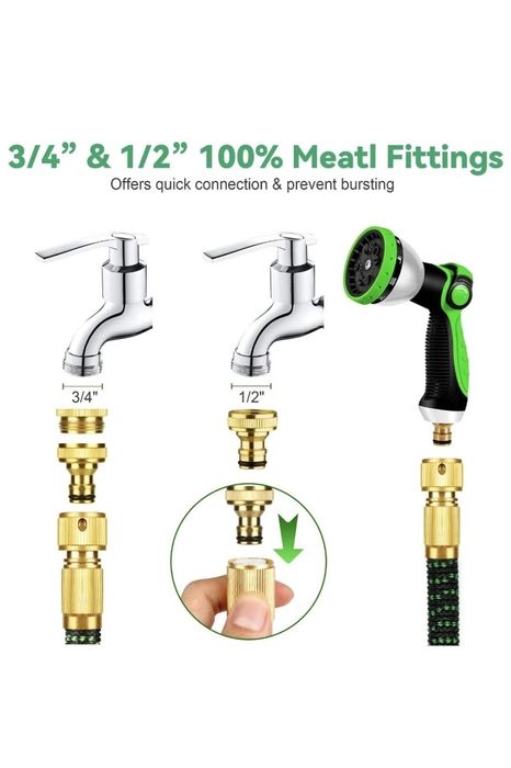 Furtun Extensibil  Gradina YOFIDRA  100 FT, Latex