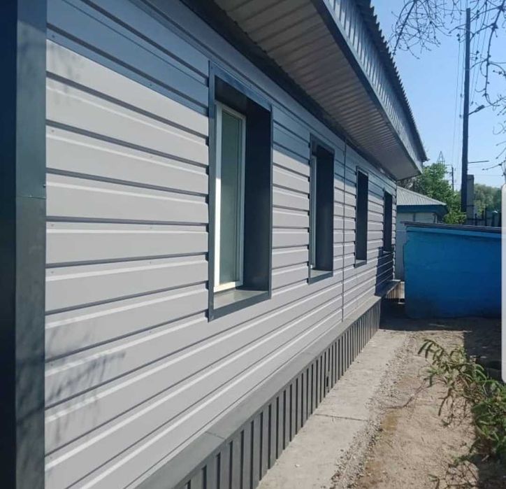 Профлист Сайдинг Ворота Забор Крыша