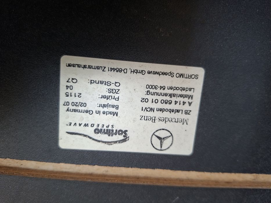 Платформа за Мерцедес  w414 Ванео Mercedes A414 680 0201Vaneo