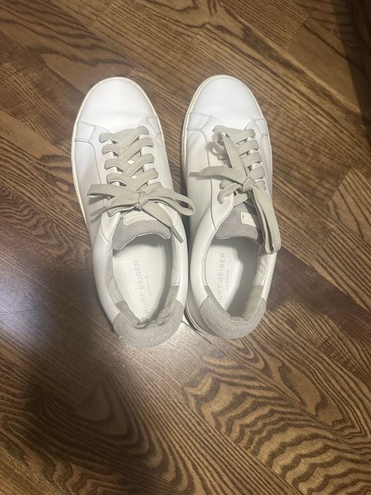 Кроссовки мужские (кожа)