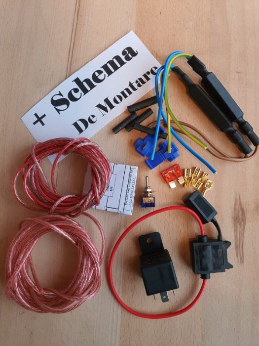 Kit montare module us style cu buton in interior , module us, modul us