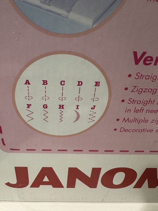 Швейная машинка janome