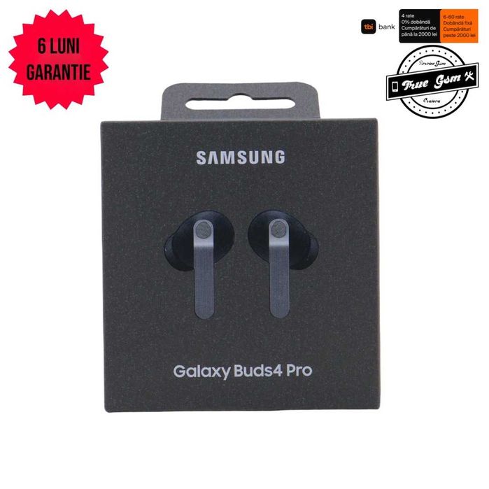 Samsung Galaxy Buds4 Pro Black | TrueGSM
