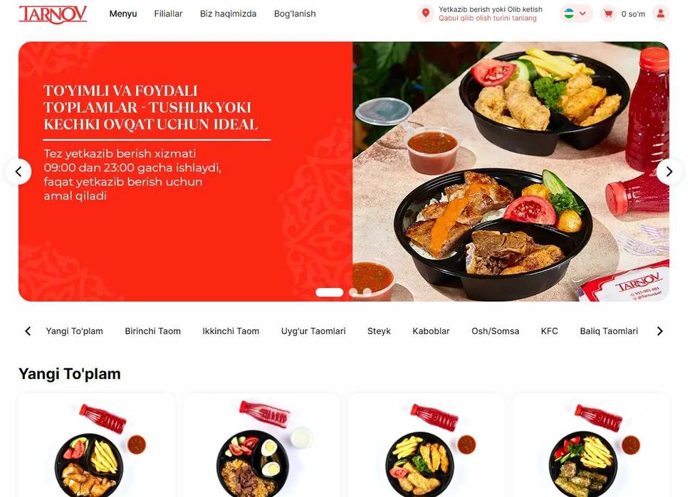 WEB-Sayt yaratish xizmati