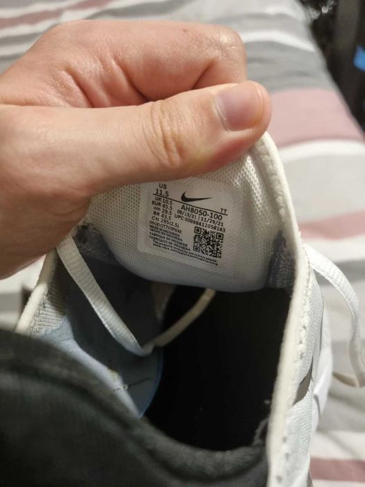Nike Air Max 270 – Мъжки маратонки Размер 45.5 (UK 10.5) бели отлични