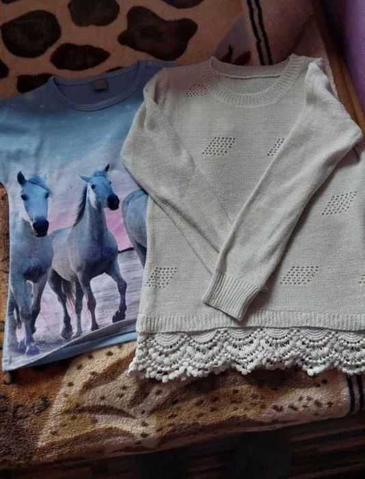 Haine set fetițe 122/128
