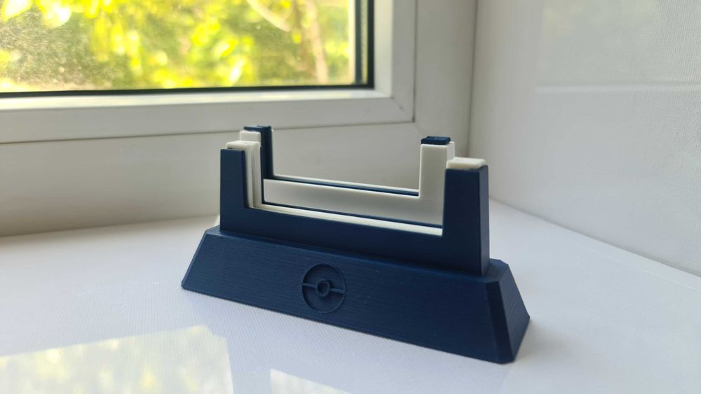 Suport PSA/Toploader Pokemon OP MTG Slab Stand 3D Print