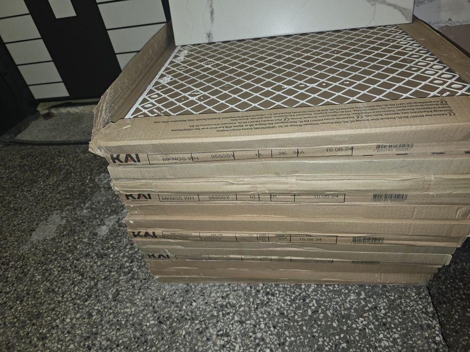 Гранитогрес KAI Бял Мрамор 15 м2 60x60