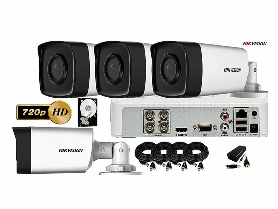 Vând și montez sisteme de supraveghere  noi cu garanție și factura