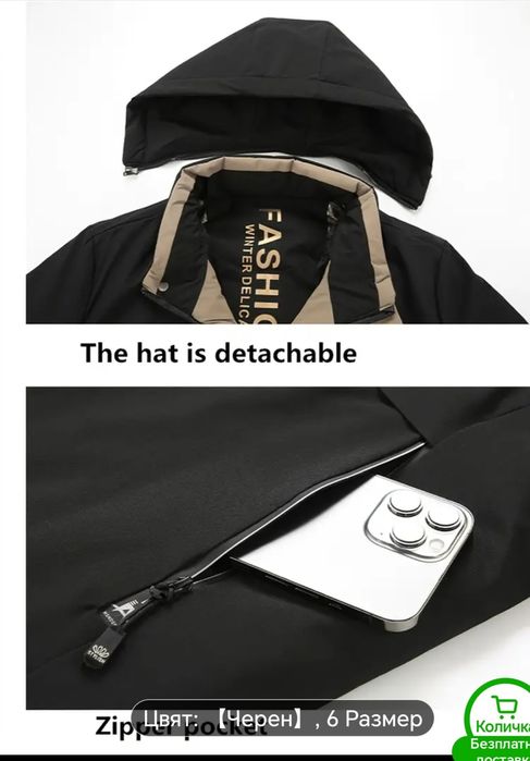 Много хубаво и удобно зимно яке