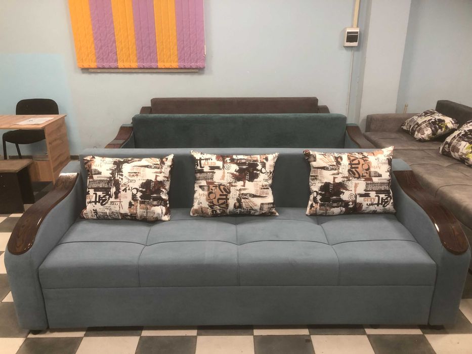 Диваны, пружина, МДФ. Скидка до  16.03=71000.Жангильдина Рыскулова