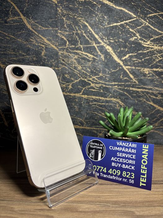 Iphone 16 Pro /128GB/ Garantie 2Ani Centrul de Telefoane/Rate
