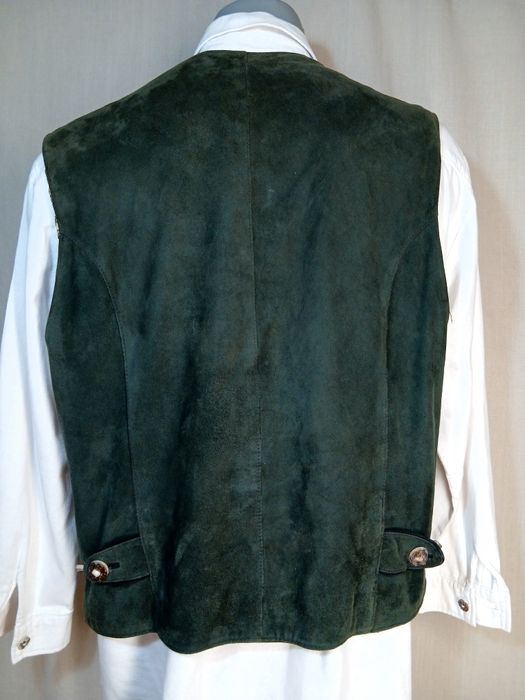 Vesta bavareza Nr 56 vesta Tracht barbati Oktoberfest vanatoare padura