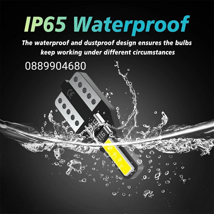 Лед крушки LED T10 *CANBUS* W5W (12v.)