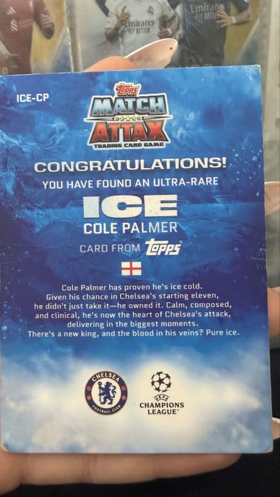 футболна карта Ice Cole Palmer