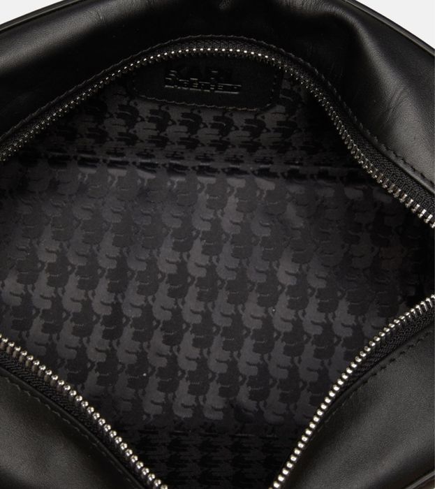 Кожена чантичка Karl Lagerfeld