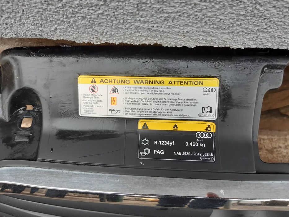 Решетка за Ауди А 3 8v 2016 год.