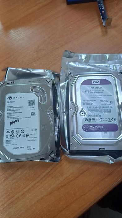 Жёсткие диски 1 Tb и 2 Tb
