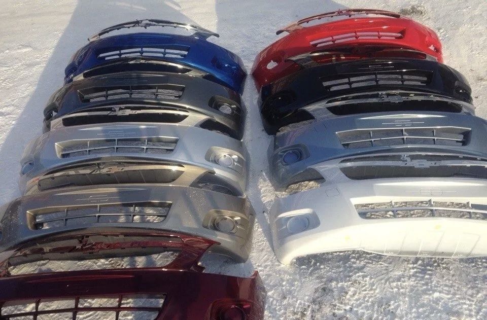Крашенные бампера