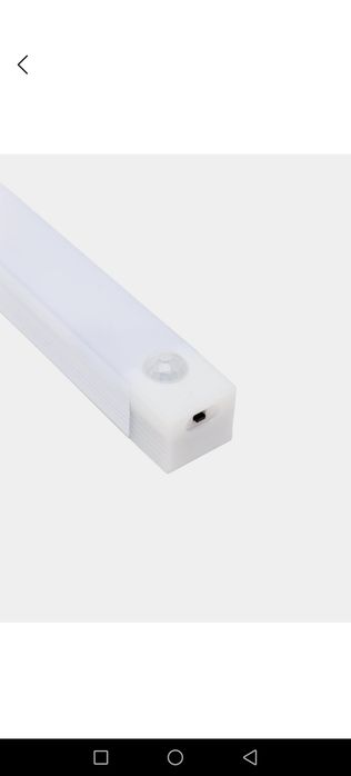 Светильник с датчиком движения 20 см