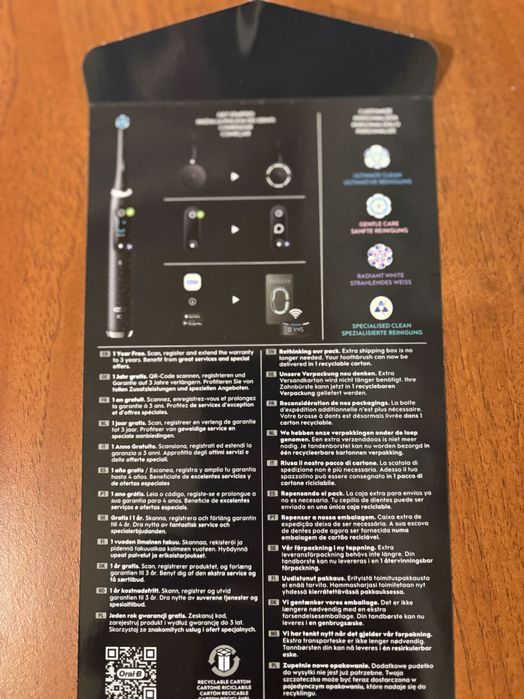 Електрическа четка за зъби Oral-b io 10