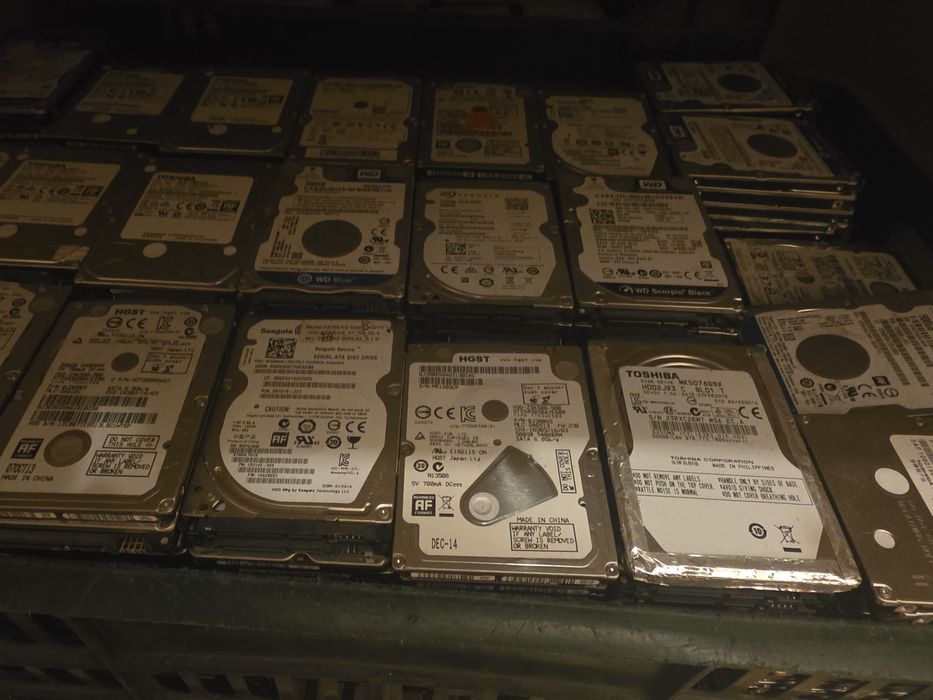 Lot 40 harduri laptop 500 gb 100% viata in santinel