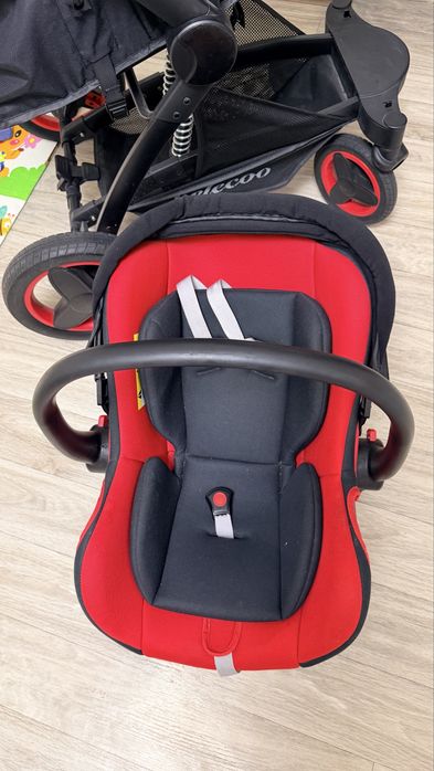 коляска прогулочная 3в1 с автокреслом