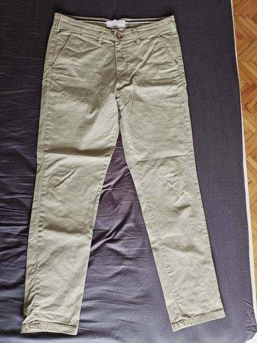 Pantaloni eleganți chinos Selected Home