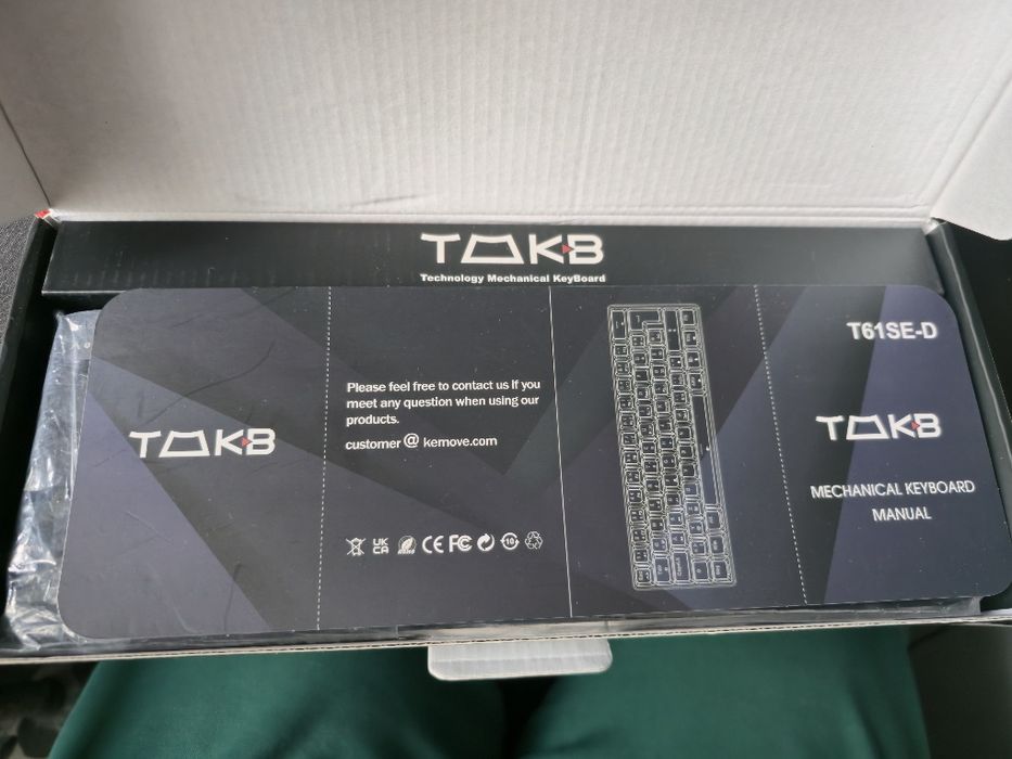 Mini tastatura mecanica, red switch | gaming