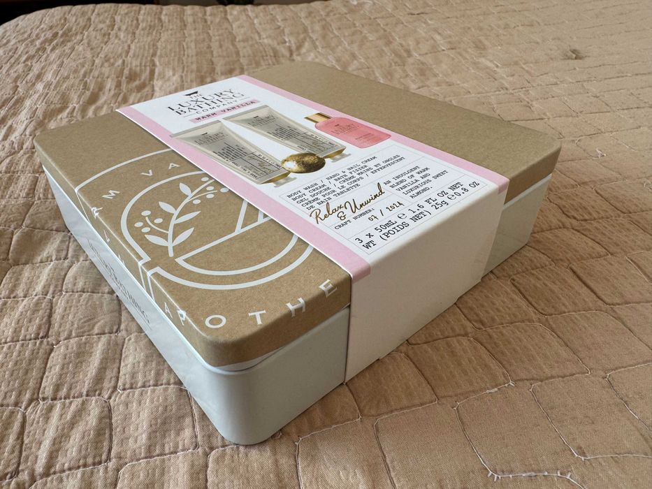 Grace Cole The Luxury Bathing Warm Vanilla. Подарочный набор. Женский