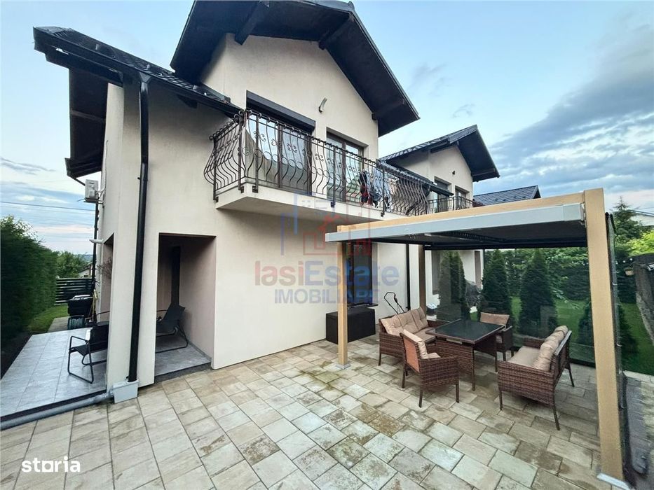 Casa noua de vanzare in Horpaz | 3 dormitoare si 2 bai | Mobilata comp