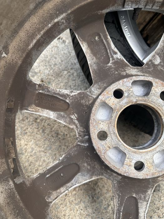 17 5х112 джанти със зимни гуми