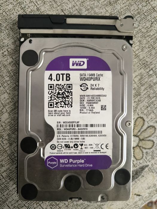 Жёсткий диск 4 трб