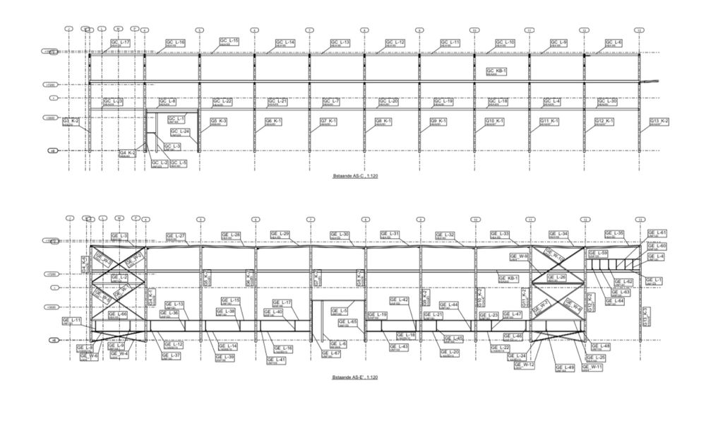 Structura metalica (3170 mp)10 m înălțime!