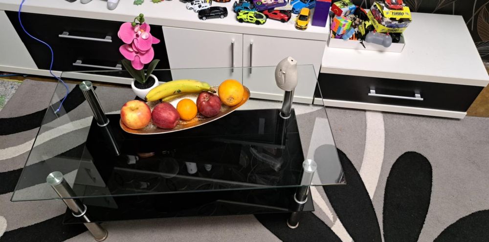 Masuta sticlă  living securizată