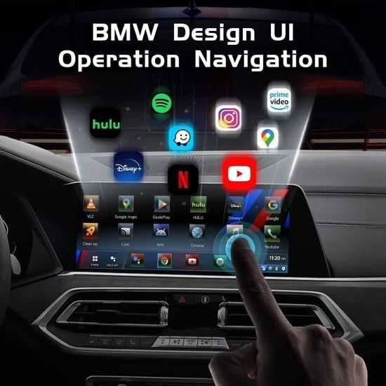 MMB BMW AI Box Безжичен мултимедиен Carplay адаптер за BMW Wireless