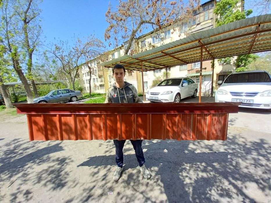 Установка козырьки бесшумный над окнами