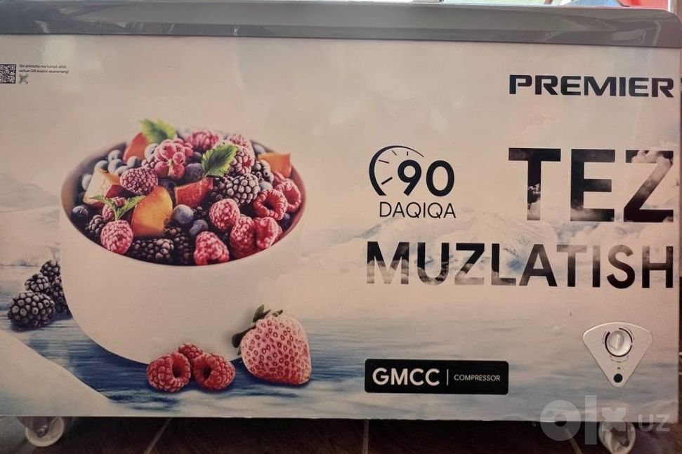 Morozilnik yangi, ishlatilmagan, sifati zoʻr