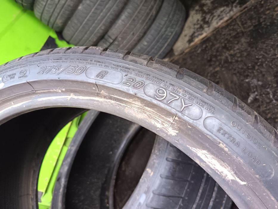 Anvelope vara 275 30 20 Michelin runflat 2019 6mm