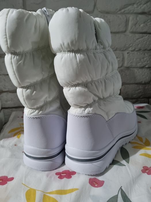 Белые сапоги 39-40