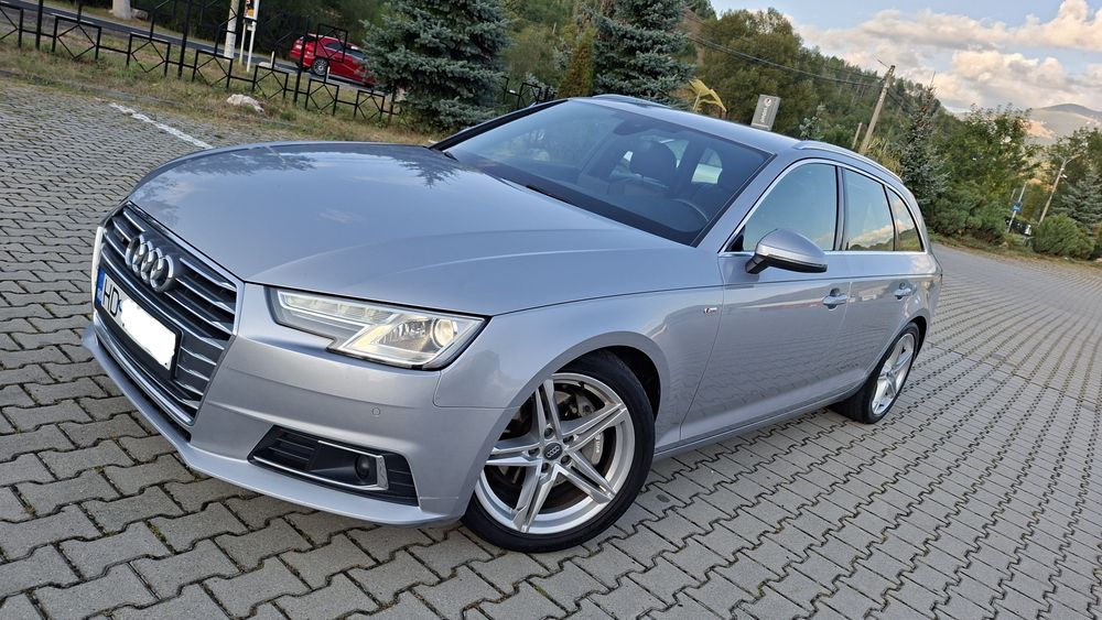 Audi A4-b9 2017 quattro-3 S-line - piele-automat 2.0 tdi -190 cp led -bi xenon