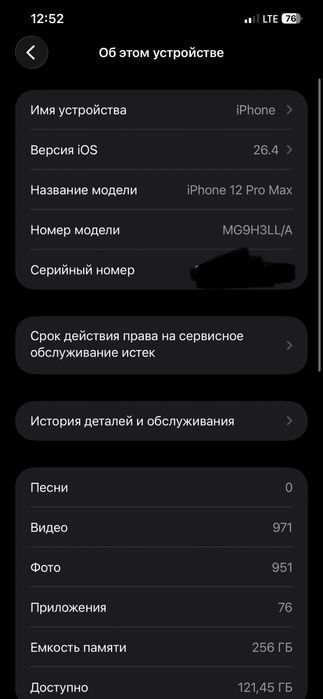 Iphone 12 pro max sotladi