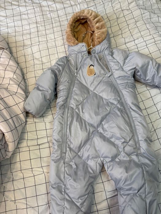 Комбенизон зима пух 80 размер