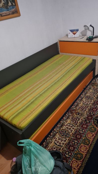 Легло с допълнителен модул за сън