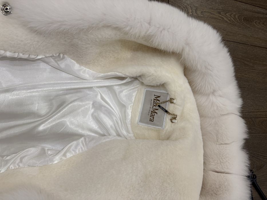 Полушубок альпака новый MaxMara