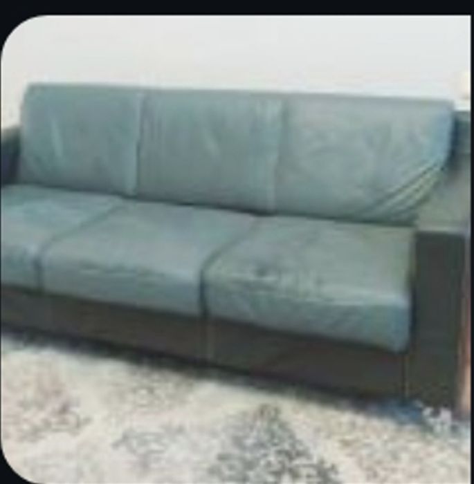 Диван из натуральной кожи