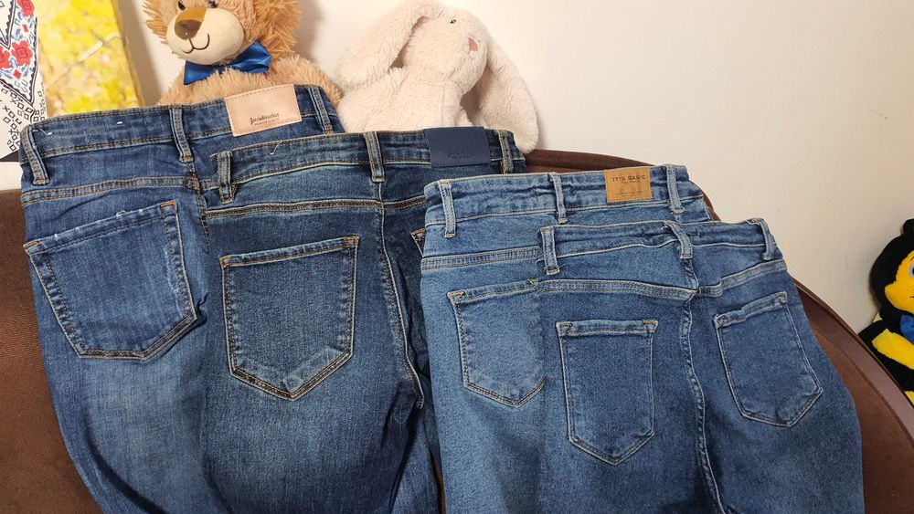 Lot blugi Stradivarius 3 perechi, non name 2 perechi